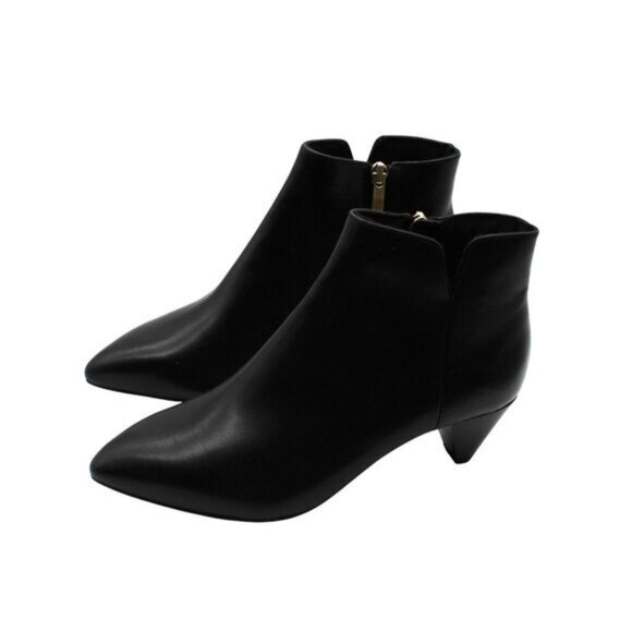 Milia V Womens Leather Pointed Toe Ankle Boots - Picture 5 of 7